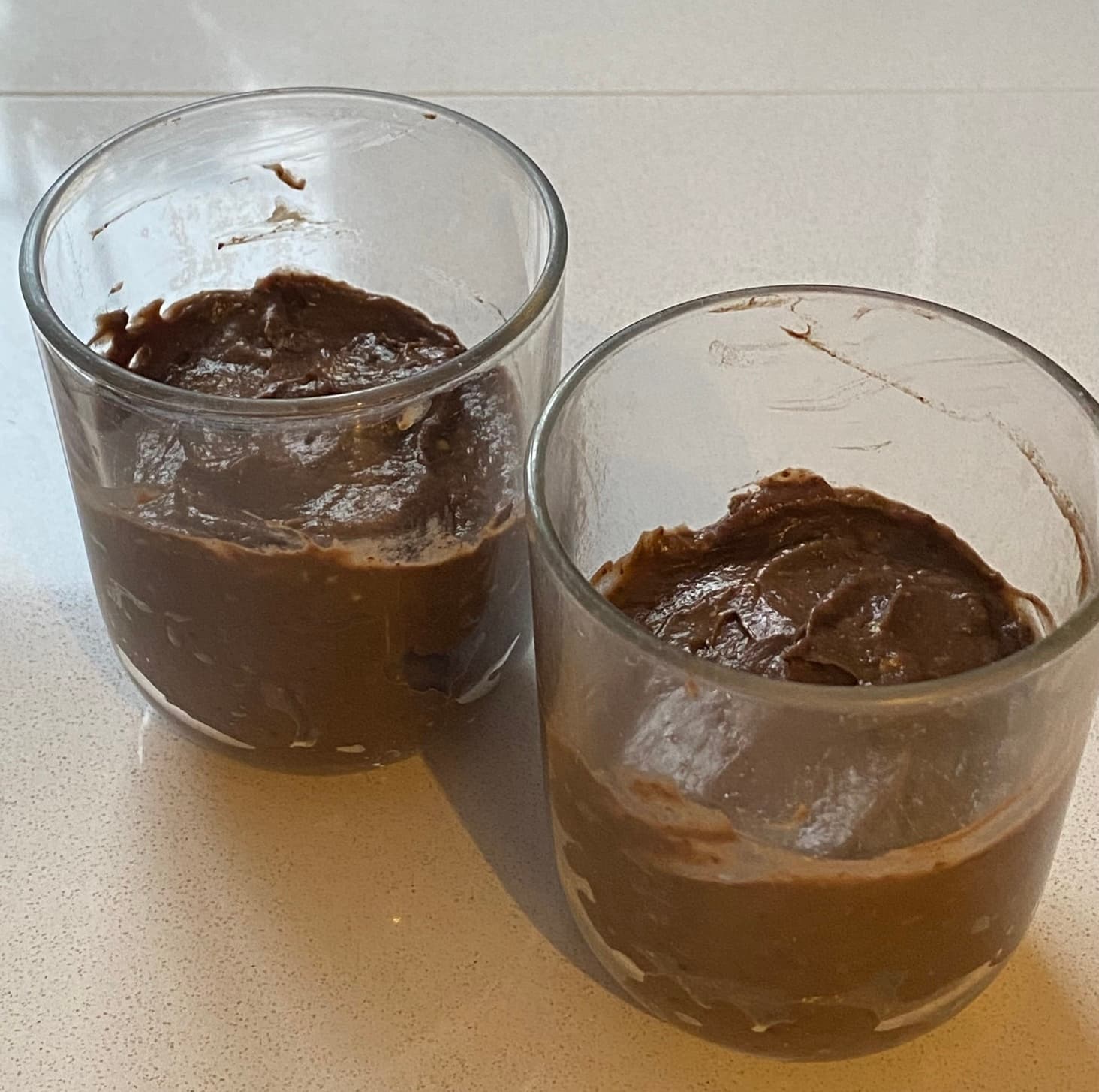 Chocolate avocado mousse