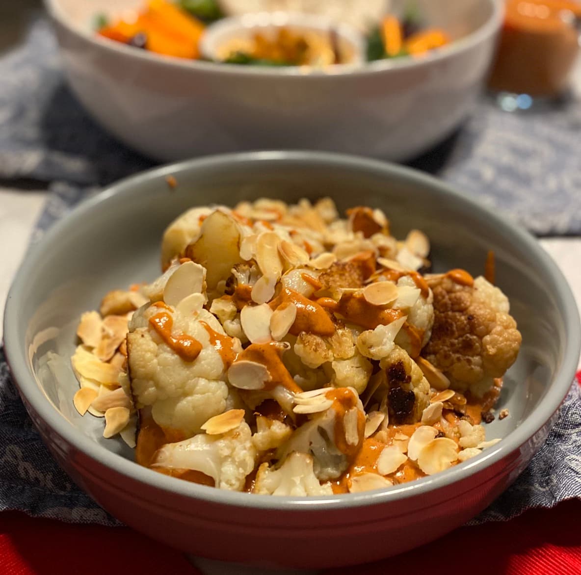 Curried cauliflower