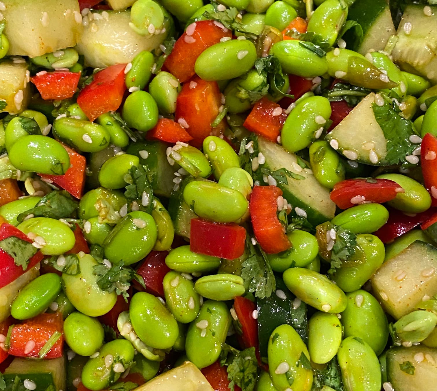 Edamame salad