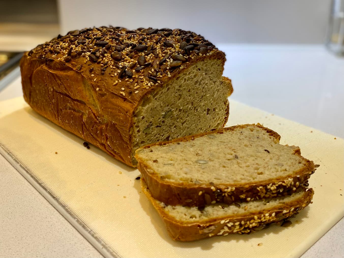 Multigrain seeded loaf