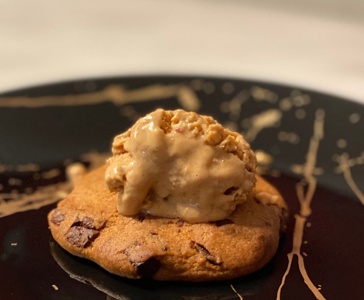 Peanut butter ice cream