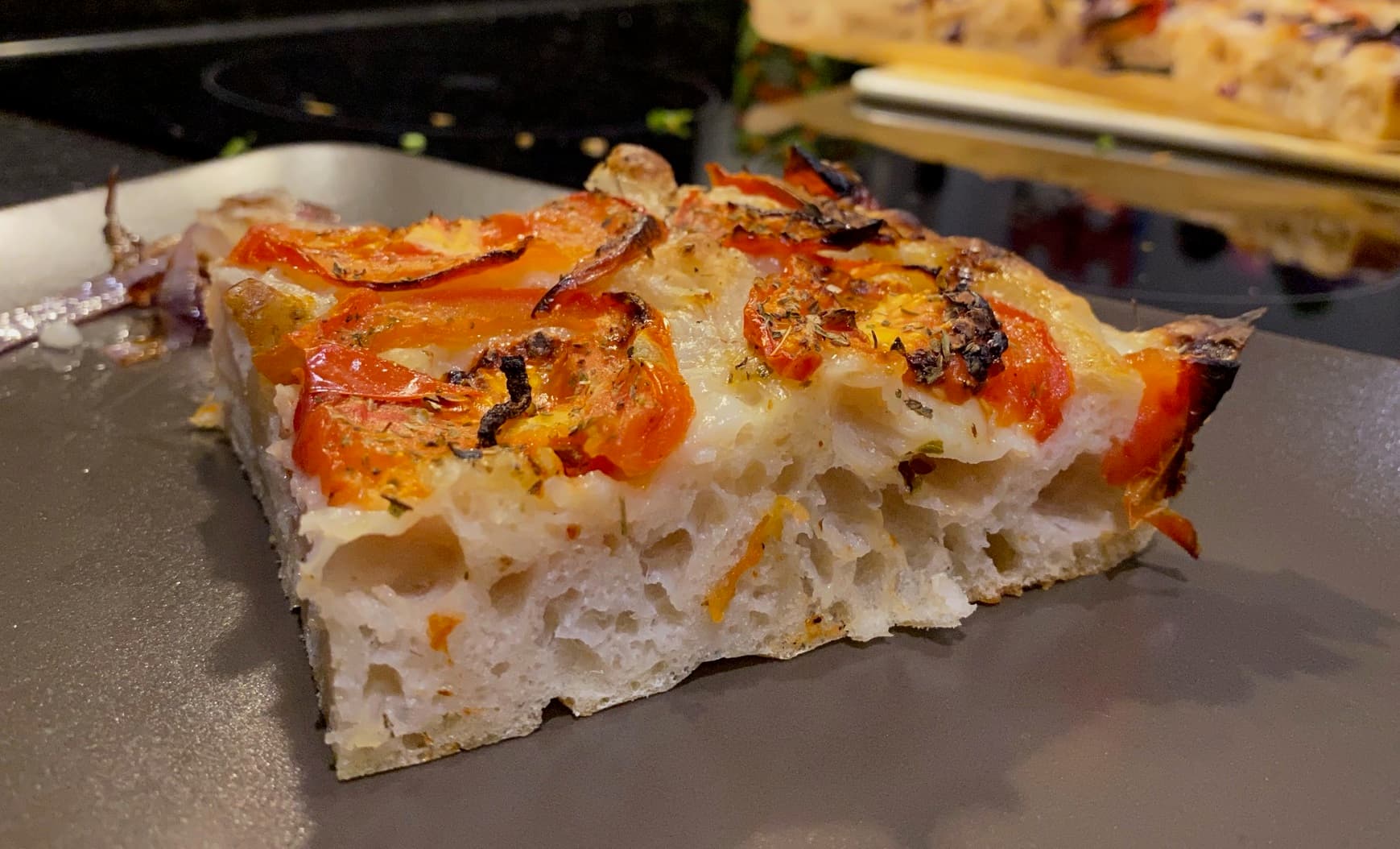 Sourdough focaccia