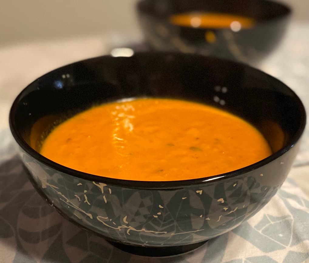 Sun-dried tomato soup