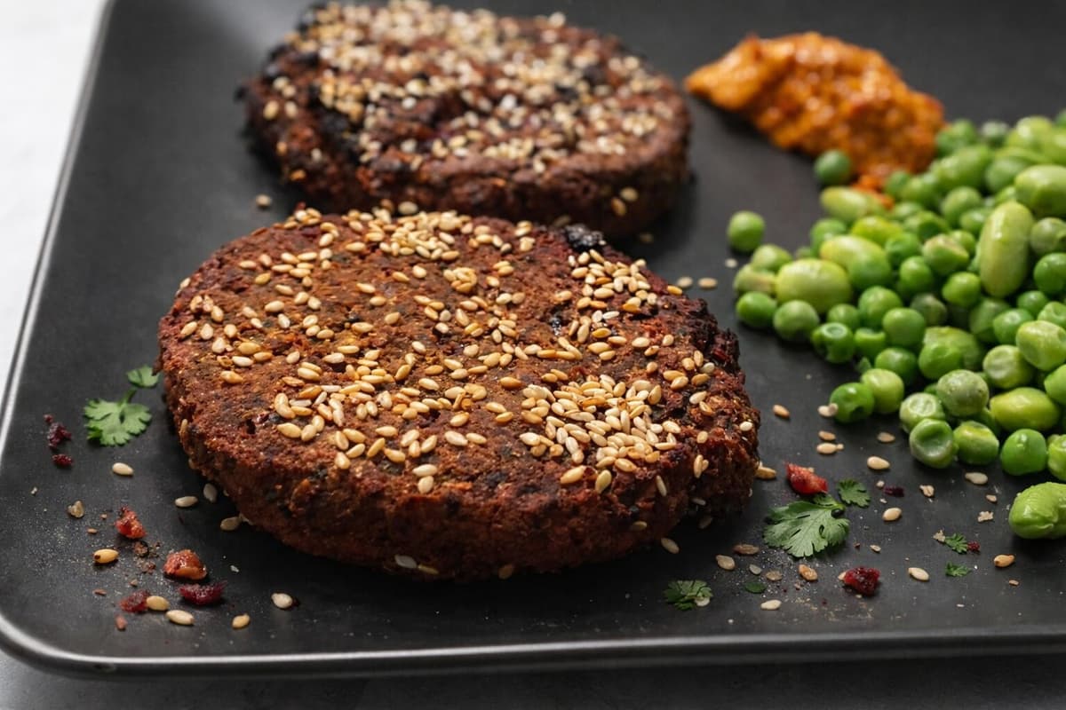 Beetroot burgers