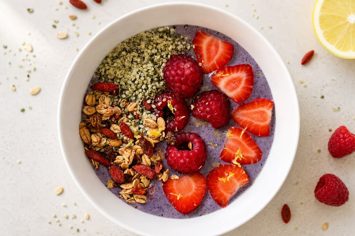 Berry boost smoothie bowl