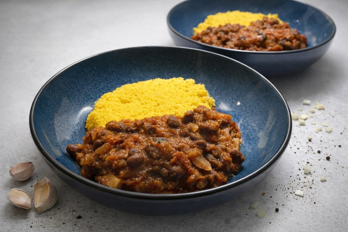 Black bean ragu