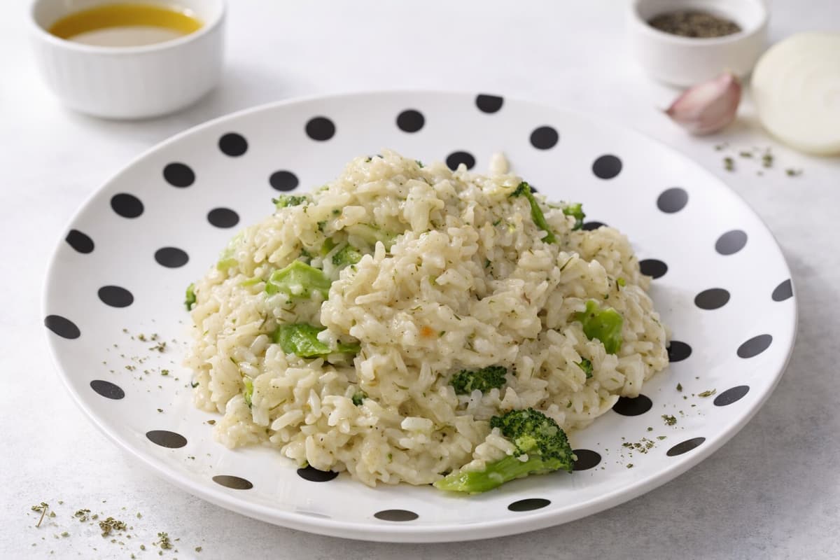 Broccoli risotto