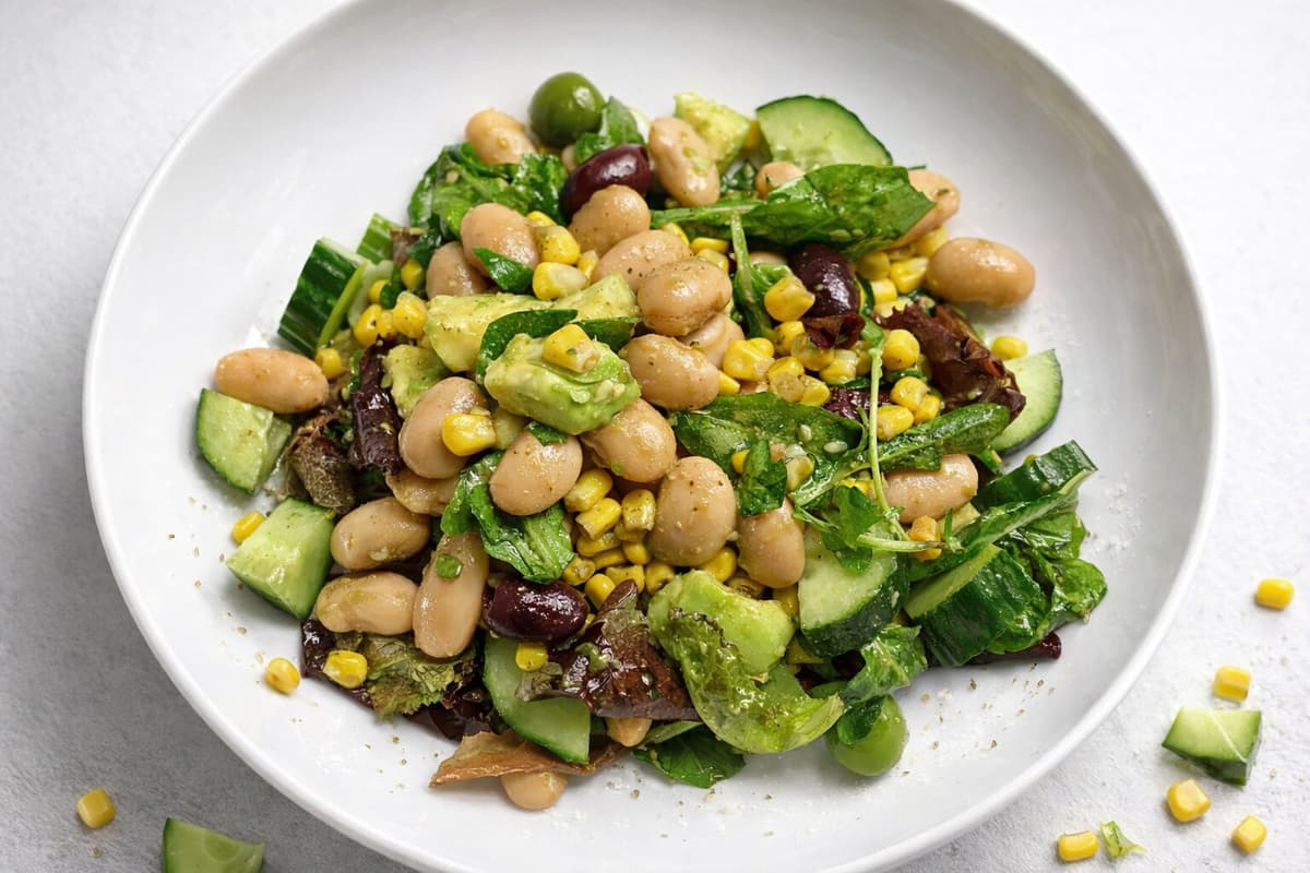 Butter bean salad