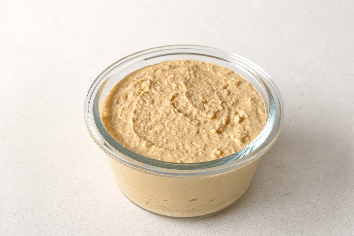 Chickpea almond hummus