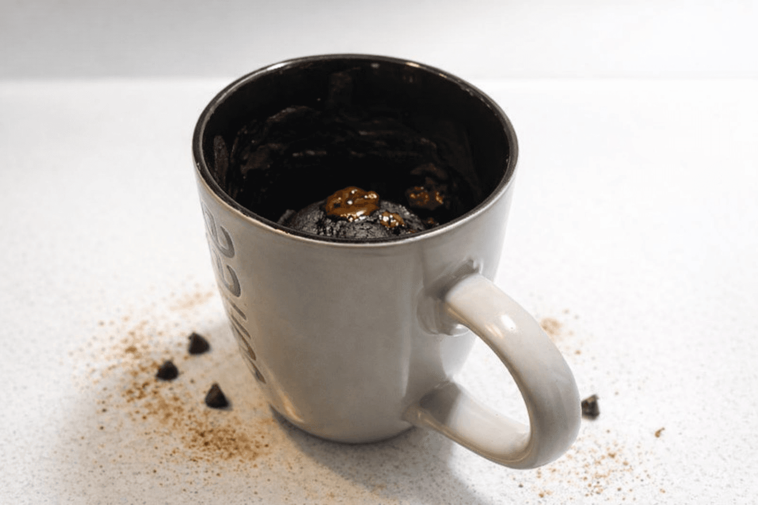 Chocolate mug cake