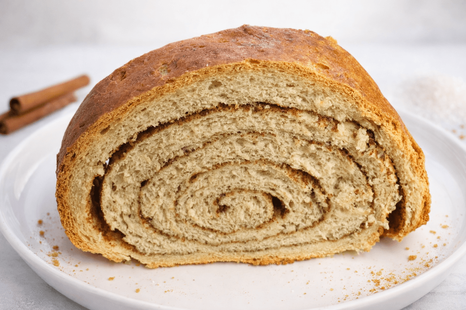 Cinnamon swirl loaf