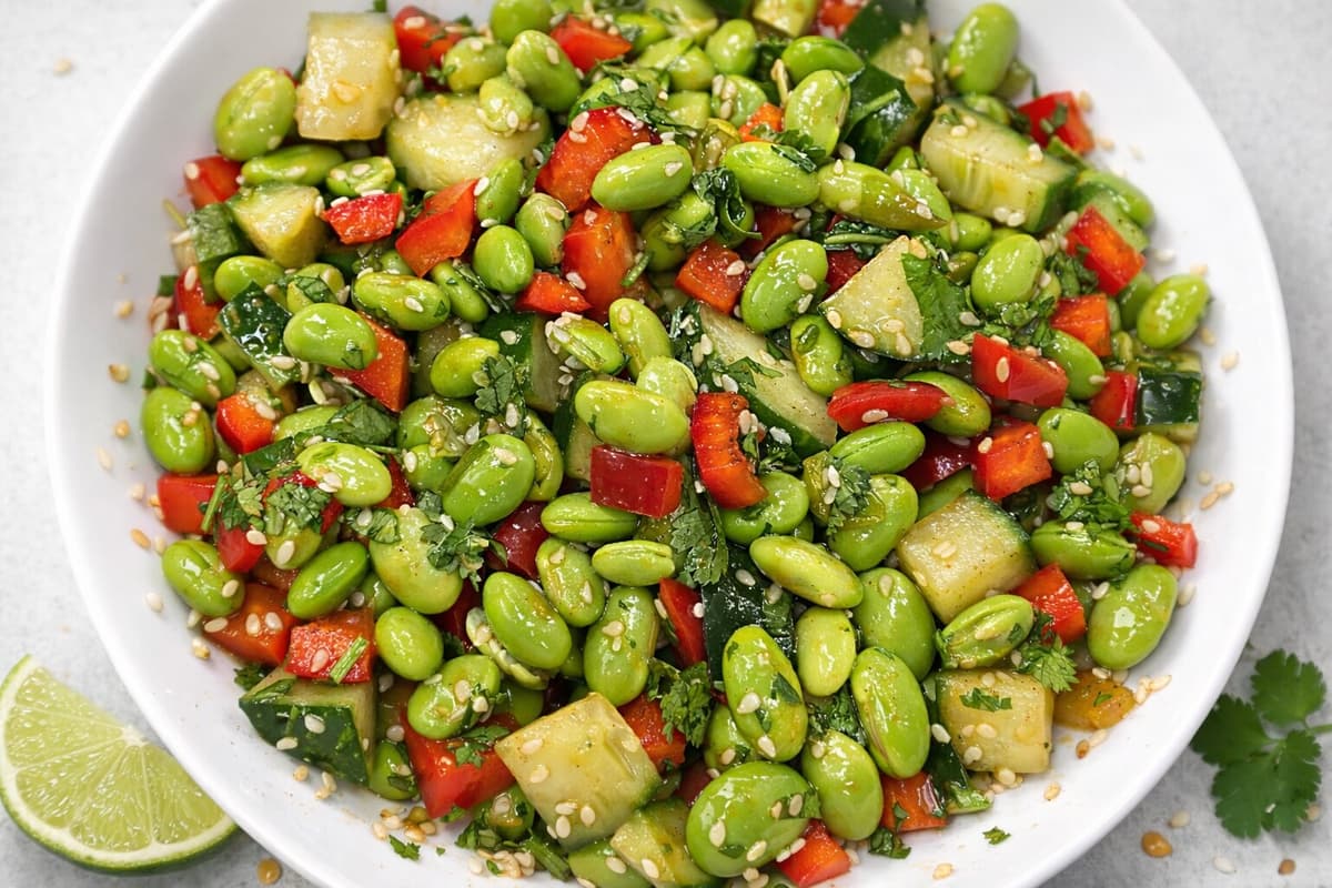 Edamame salad