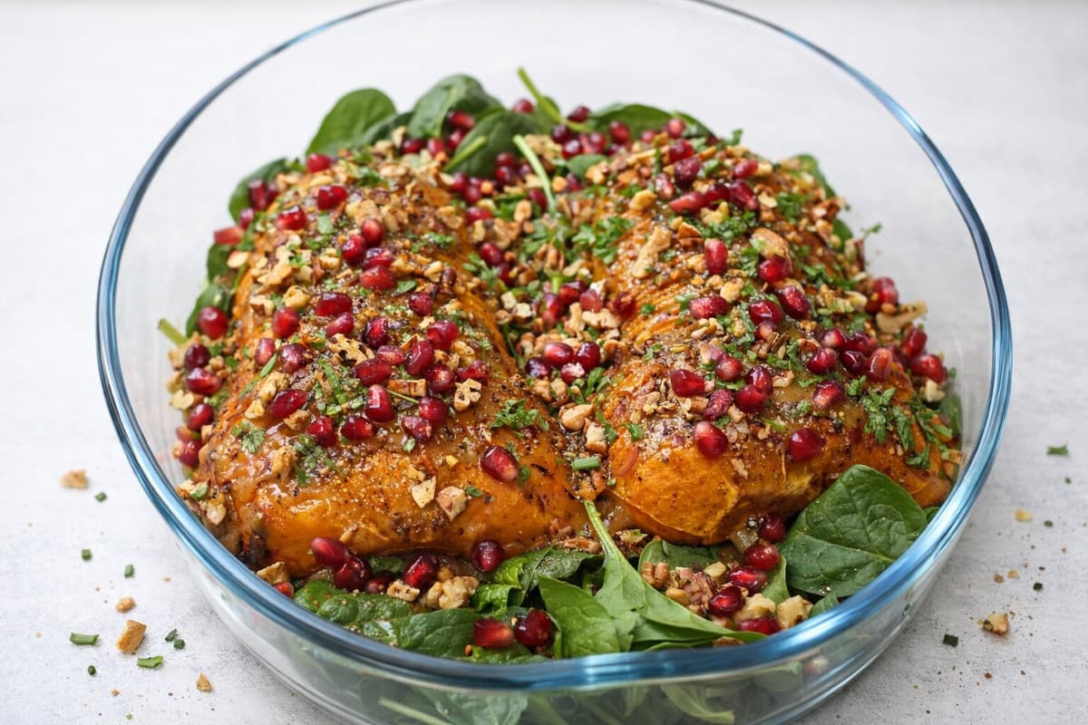 Hasselback butternut squash