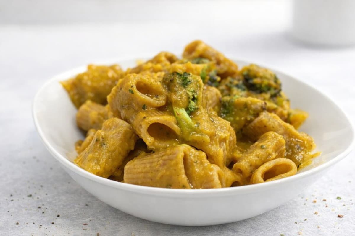Roasted butternut squash pasta