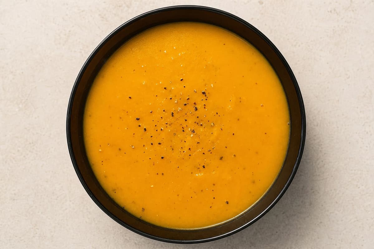 Spicy butternut squash soup