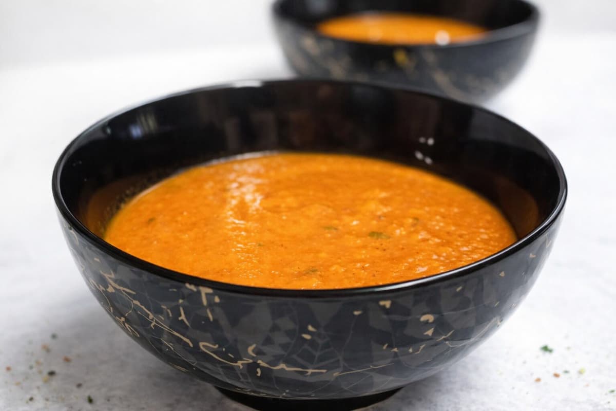 Sun-dried tomato soup