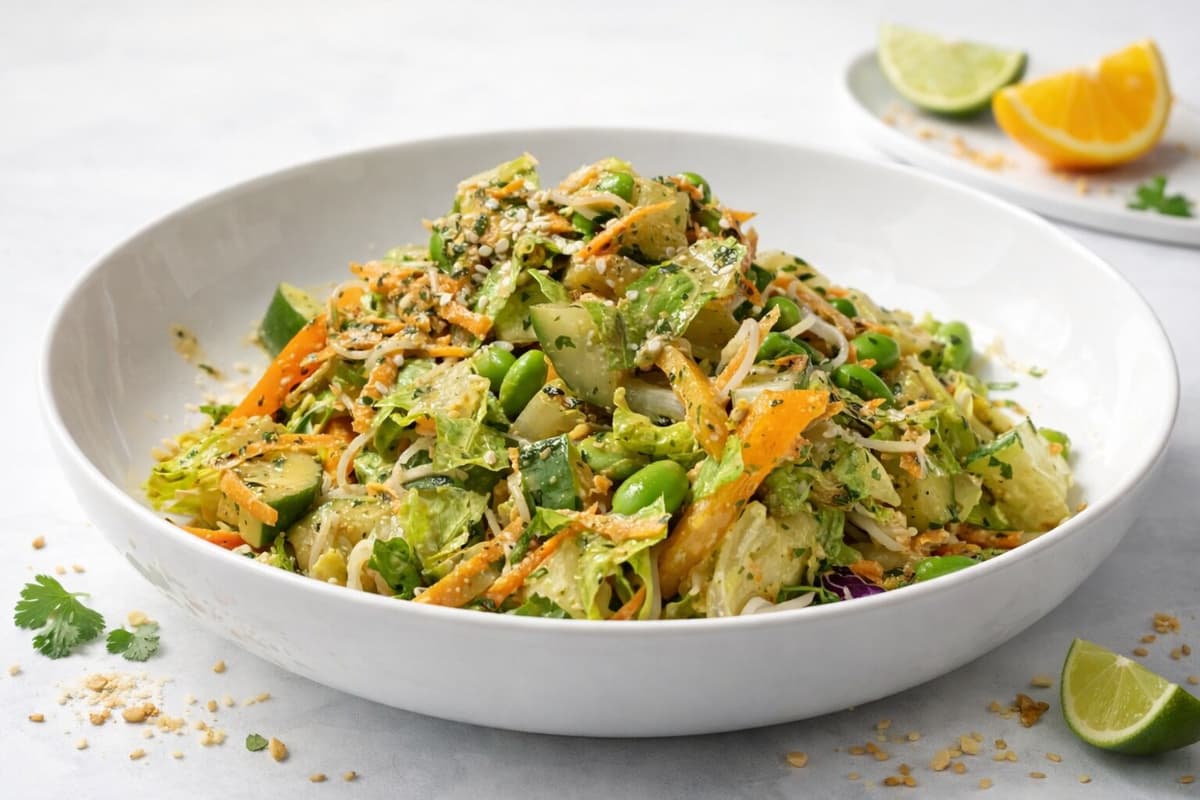 Thai style noodle salad