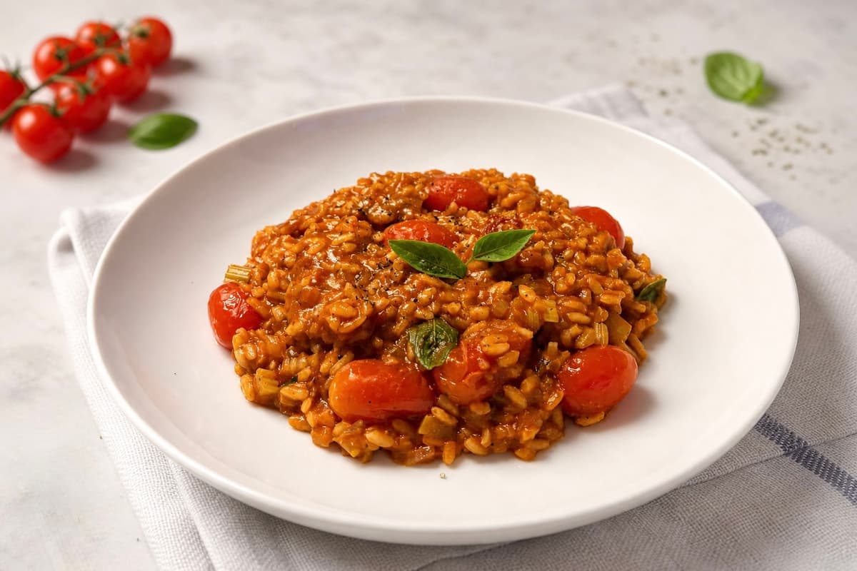 Tomato risotto