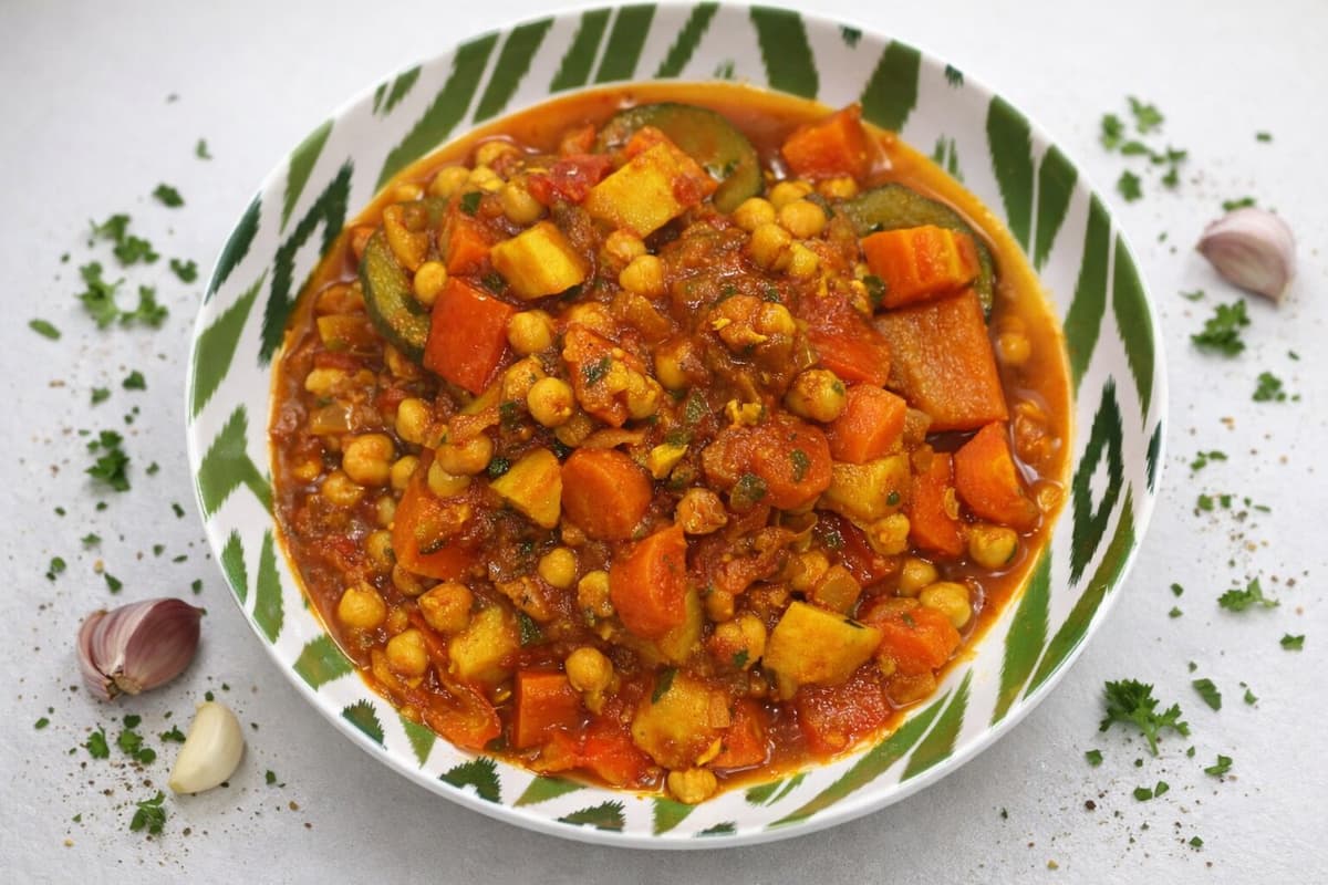 Vegetable tagine