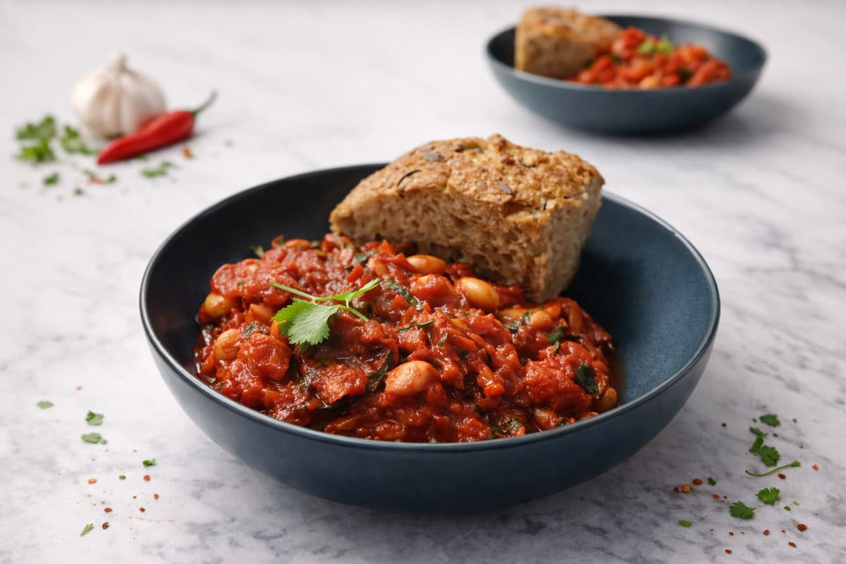 White bean shakshuka