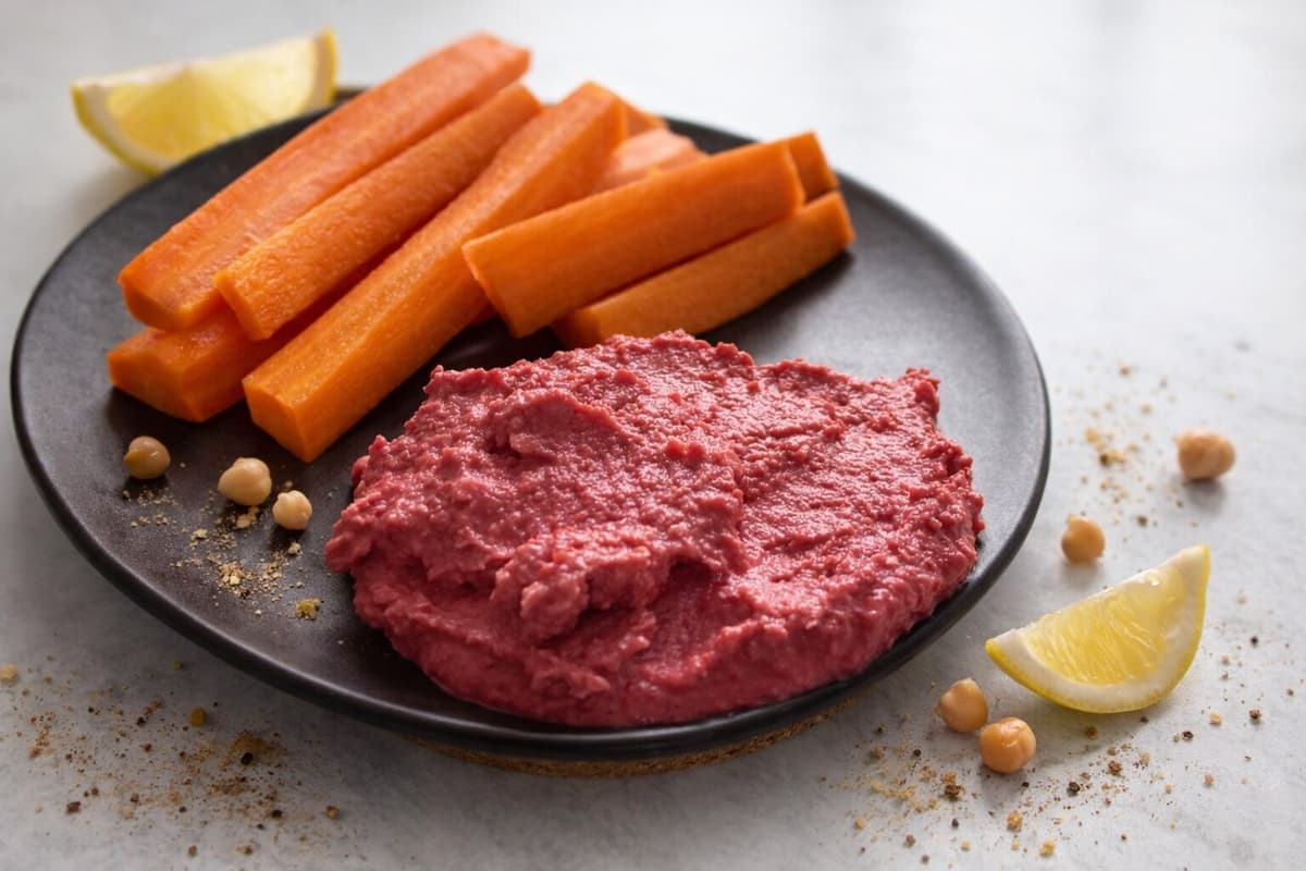 Beetroot hummus