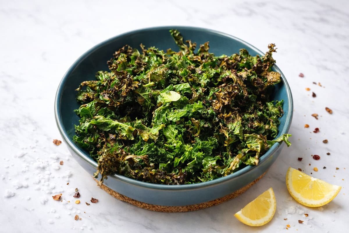 Crispy kale