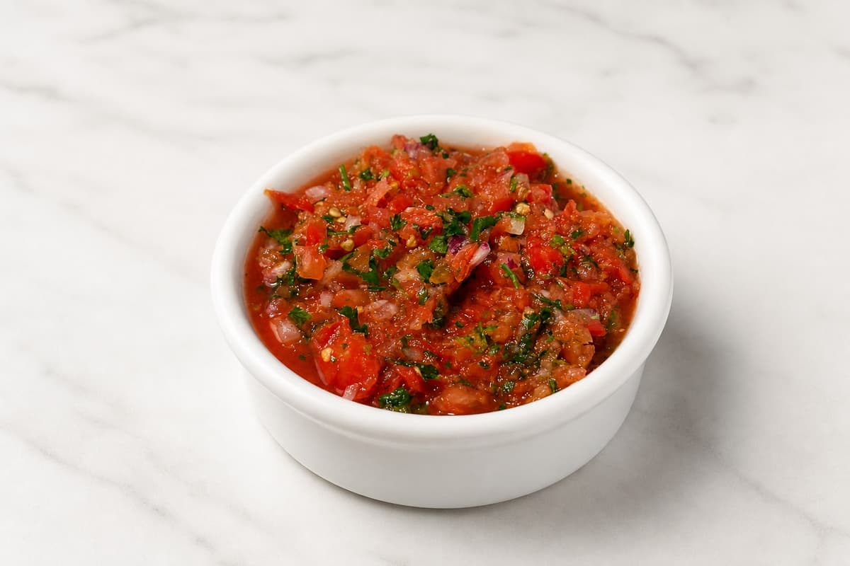 Fresh tomato salsa