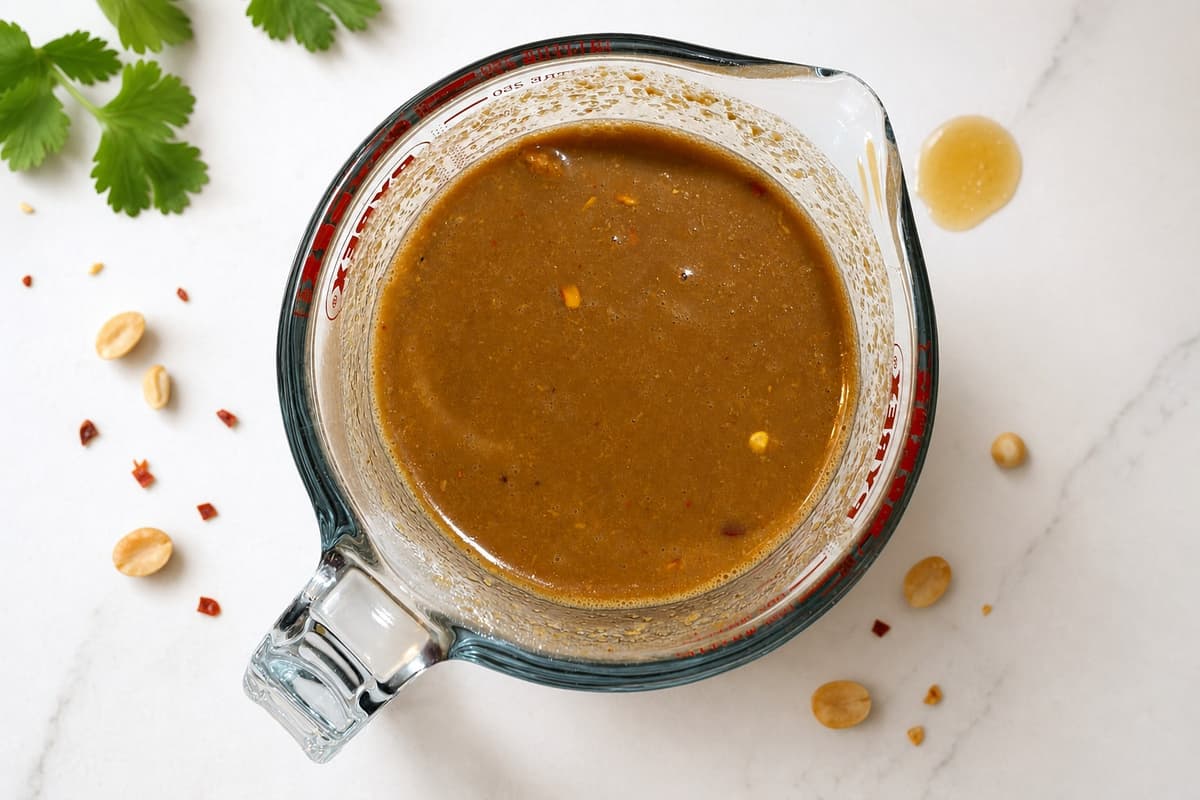 Peanut stir fry sauce