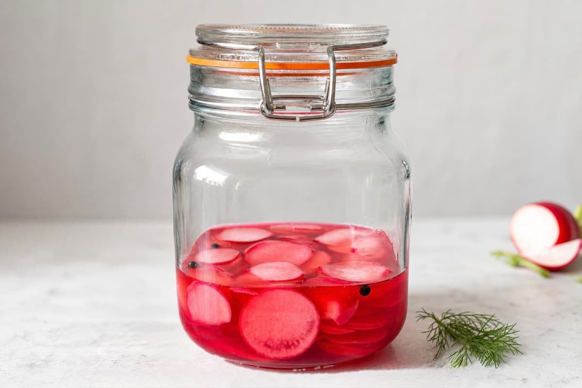 Pickled radishes